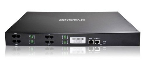 Шлюз VoiceIP Dinstar DAG2000-24S голосовой, SIP, 24 порта FXS, 4 порта Ethernet (3 LAN + 1 WAN)