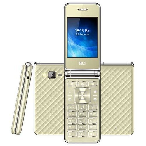 Телефон BQ 2840 Fantasy, 2 SIM, золотой