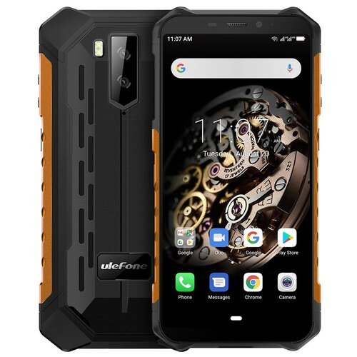 Смартфон Ulefone Armor X5 3/32 ГБ, Dual nano SIM, оранжевый