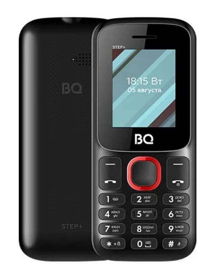 Мобильный телефон BQ 1848 STEP+ BLACK RED (2 SIM)