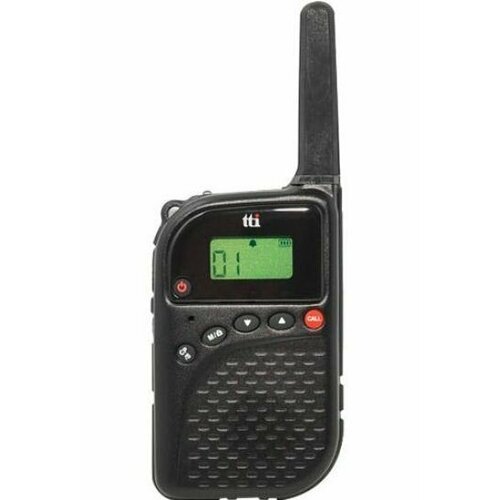 Портативная радиостанция TTI PMR-506 (BLACK), (446 МГц), 1Вт, встроенный АКБ, ЗУ, черная