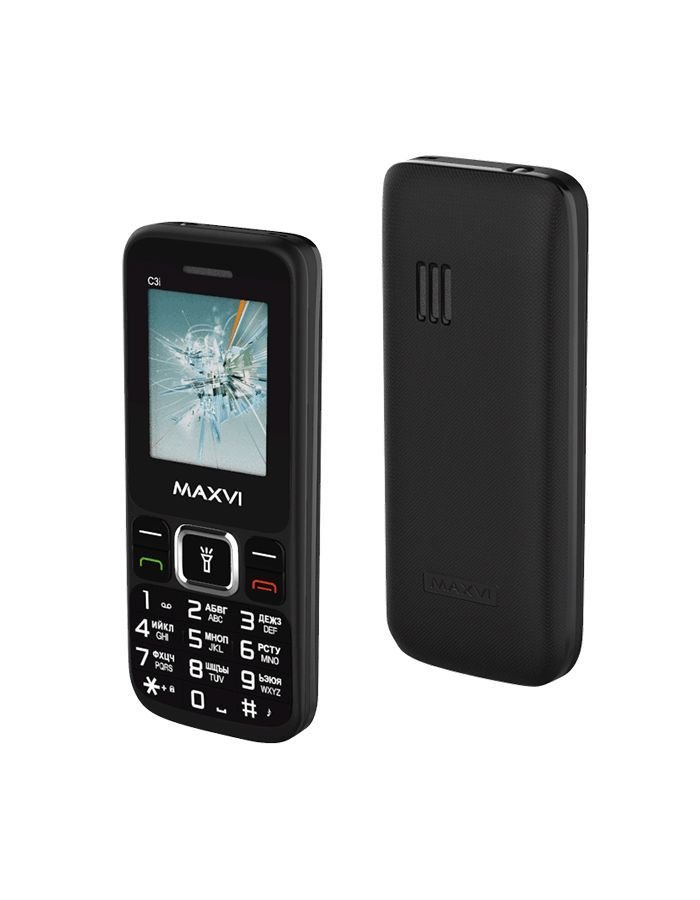 Мобильный телефон MAXVI C3I BLACK