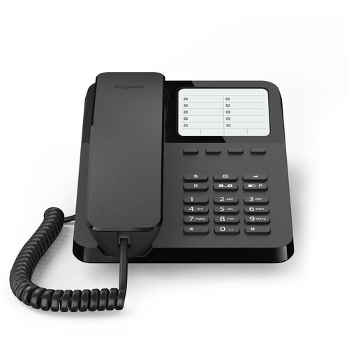 Проводной телефон Gigaset DESK400 rus black
