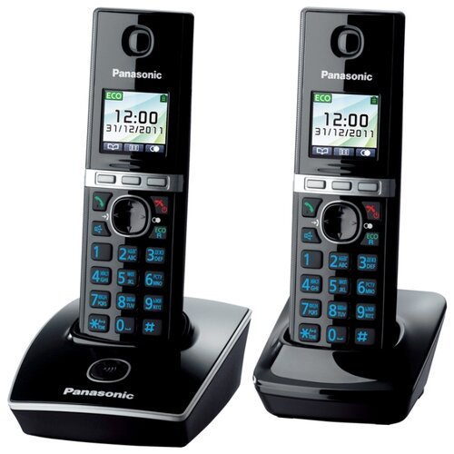 Радиотелефон Panasonic KX-TG8052 черный