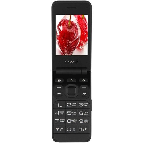 Телефон teXet TM-405, 2 SIM, черный